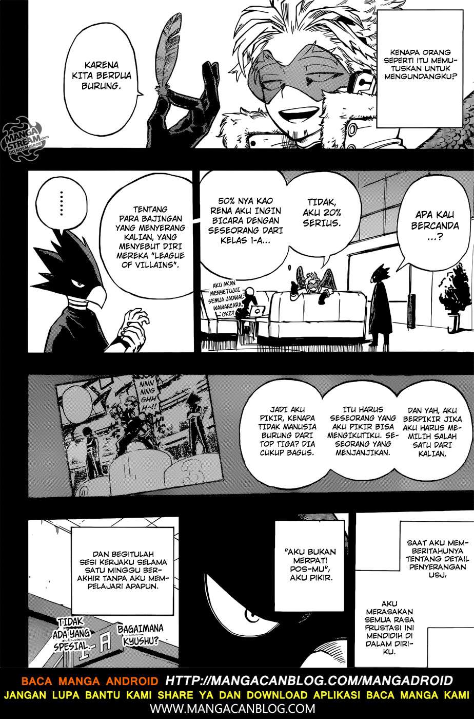 Boku no Hero Academia Chapter 199 - halaman 3