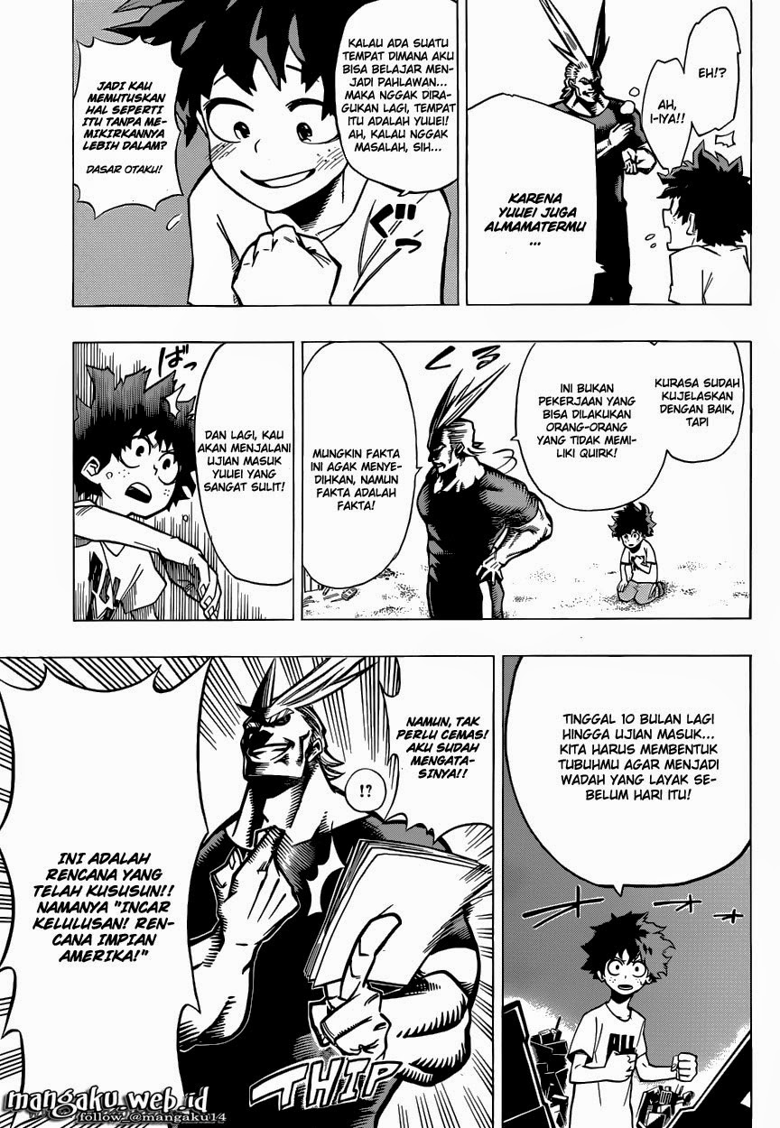 Boku no Hero Academia Chapter 2 - halaman 14
