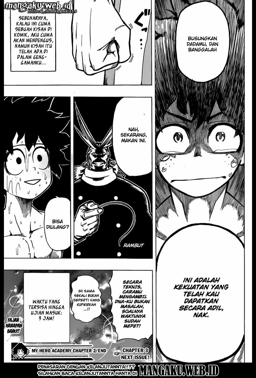 Boku no Hero Academia Chapter 2 - halaman 26