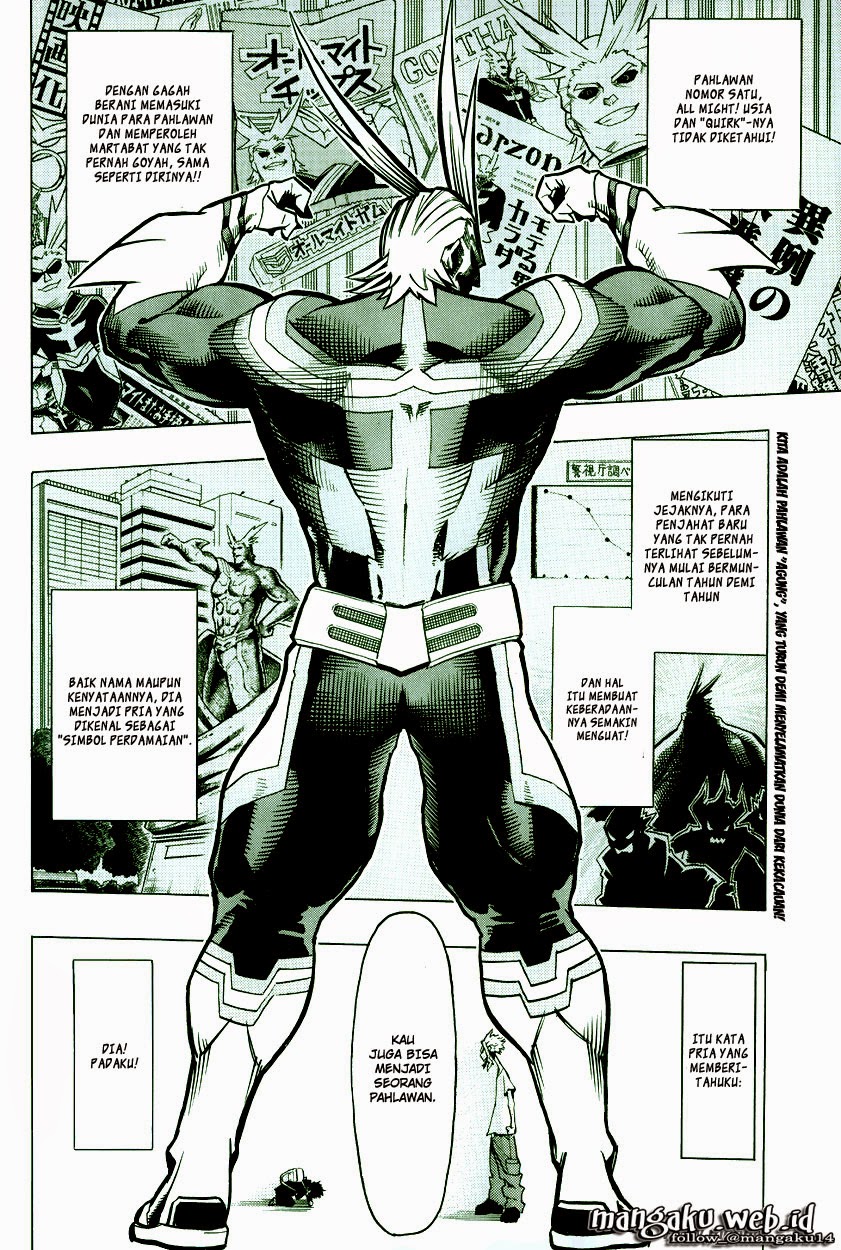 Boku no Hero Academia Chapter 2 - halaman 3