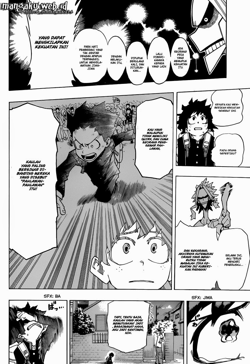 Boku no Hero Academia Chapter 2 - halaman 9