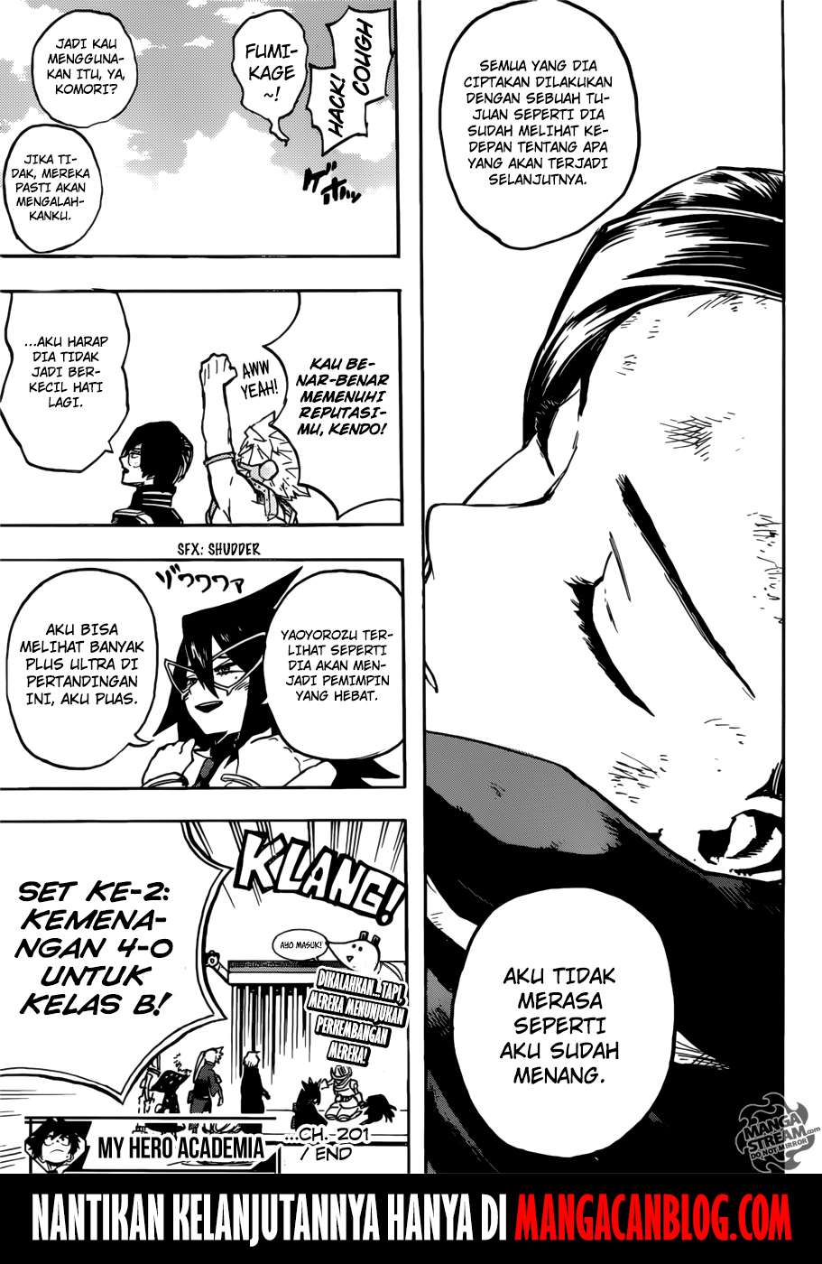 Boku no Hero Academia Chapter 201 - halaman 14