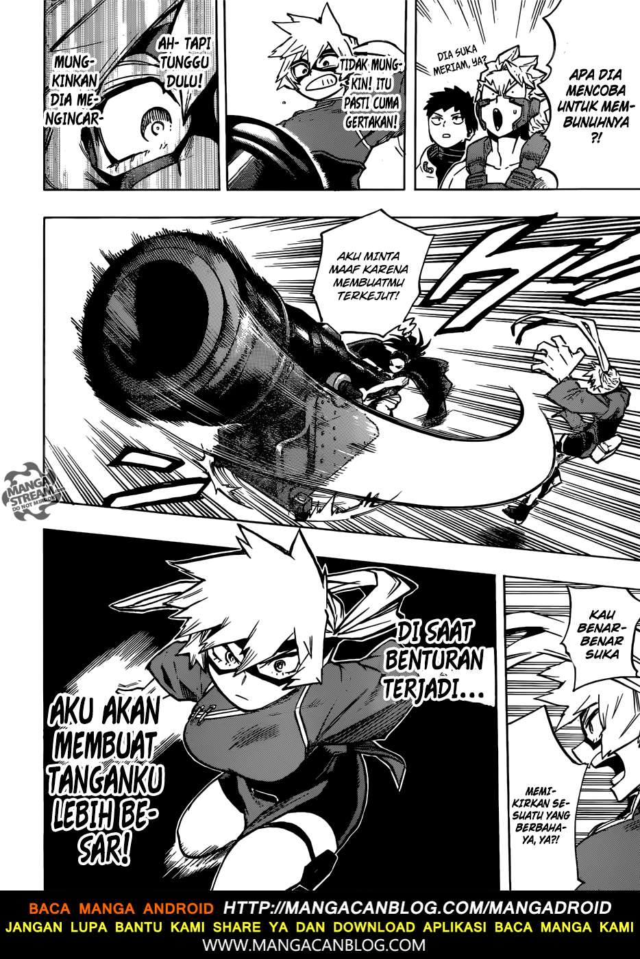 Boku no Hero Academia Chapter 201 - halaman 3