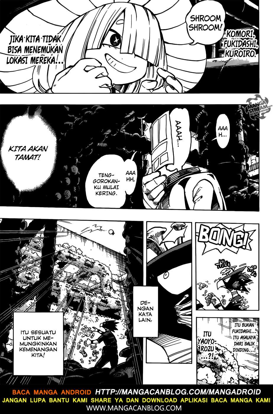 Boku no Hero Academia Chapter 201 - halaman 6