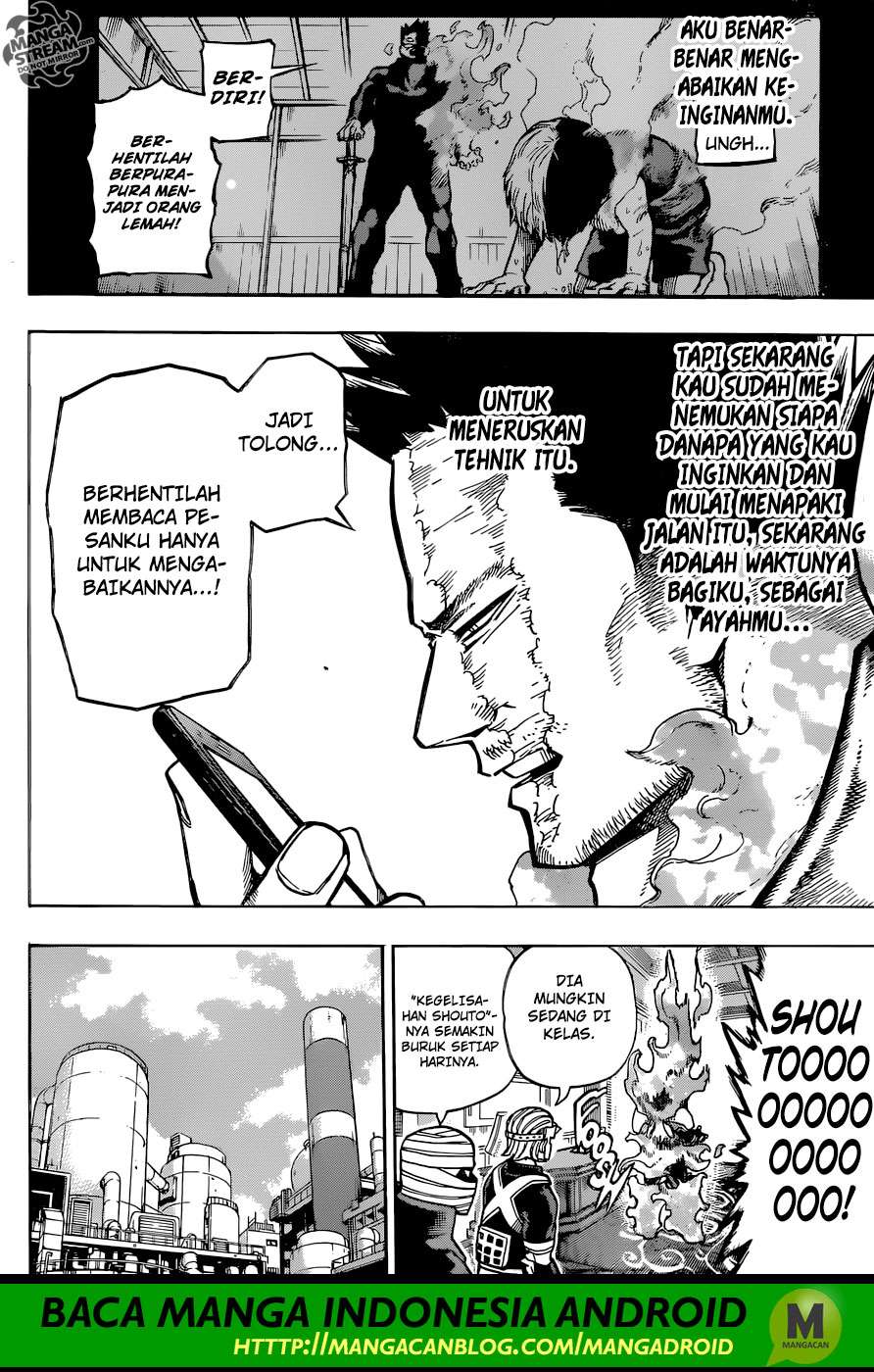 Boku no Hero Academia Chapter 203 - halaman 3