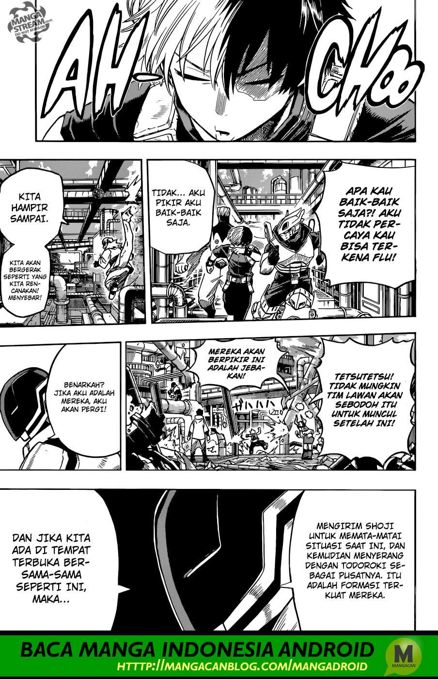 Boku no Hero Academia Chapter 203 - halaman 4