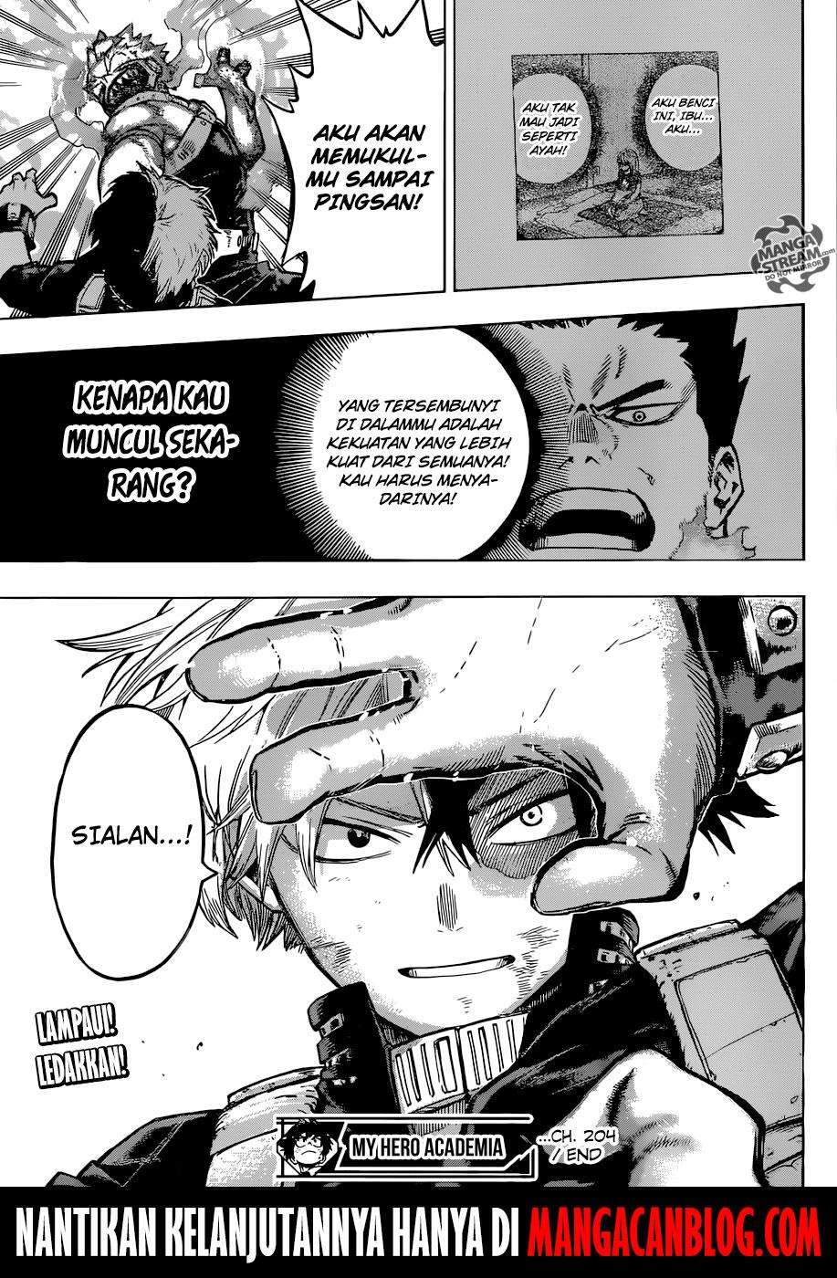 Boku no Hero Academia Chapter 204 - halaman 15