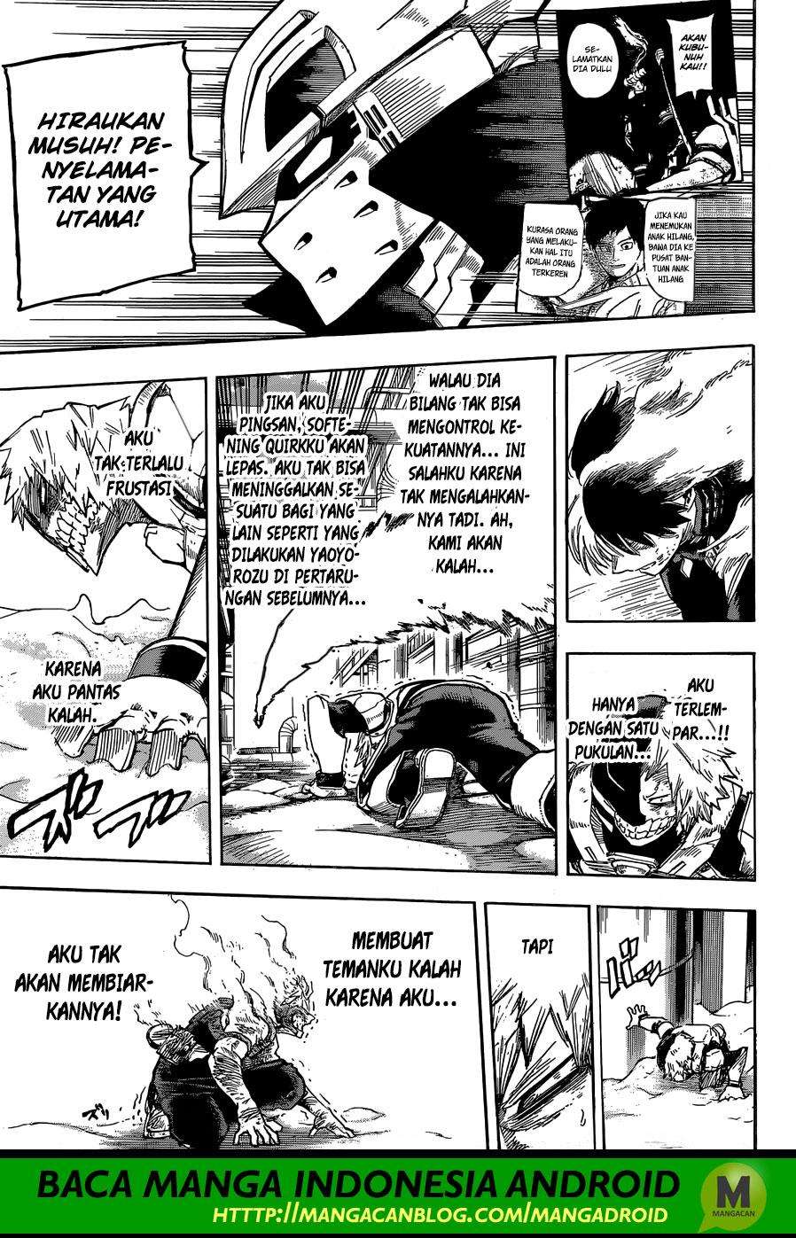 Boku no Hero Academia Chapter 205 - halaman 14