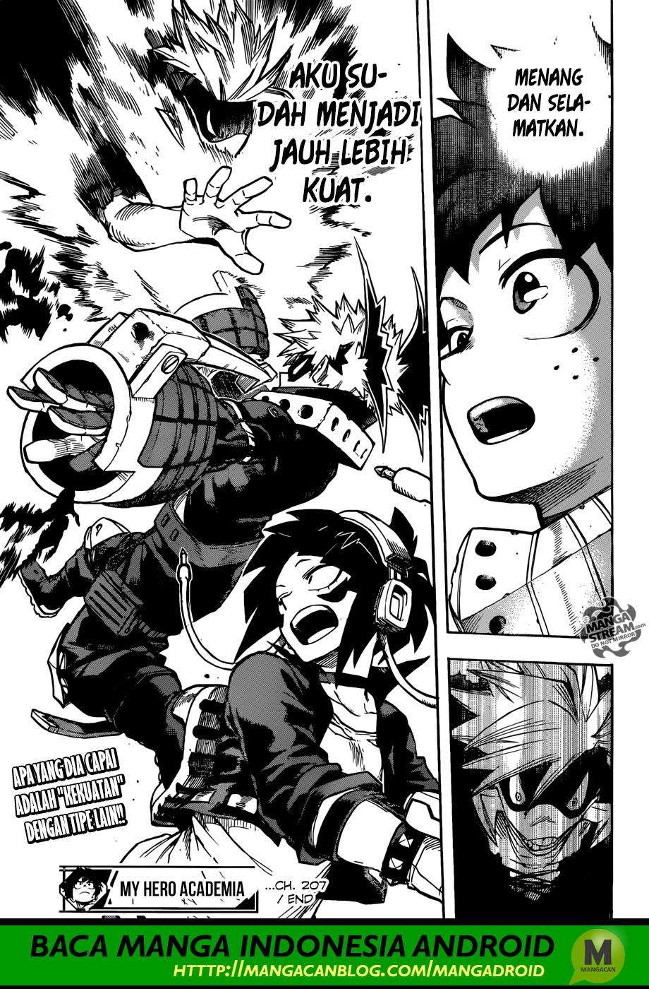 Boku no Hero Academia Chapter 207 - halaman 14
