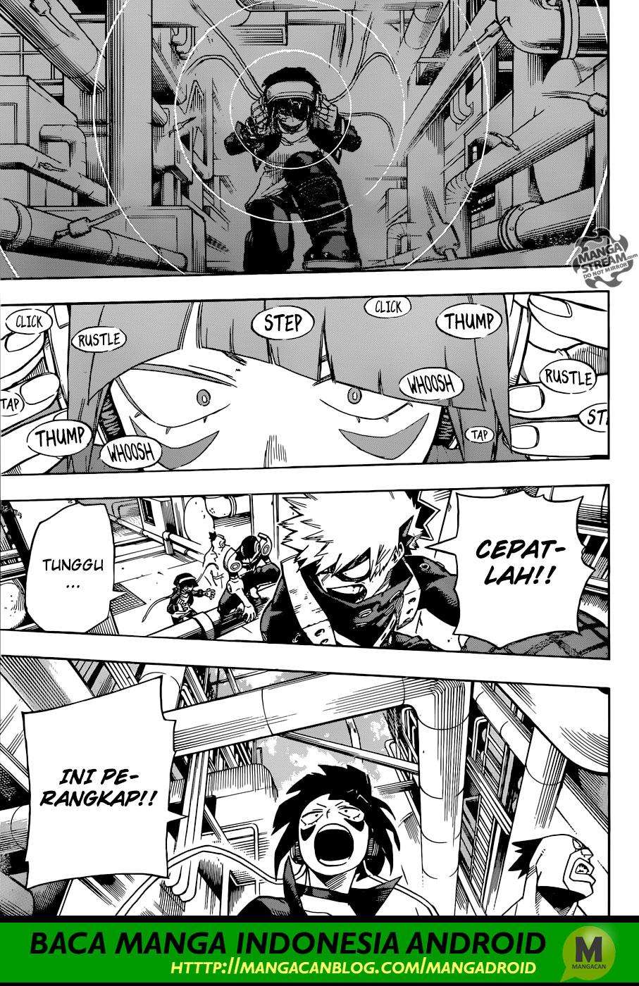 Boku no Hero Academia Chapter 207 - halaman 8