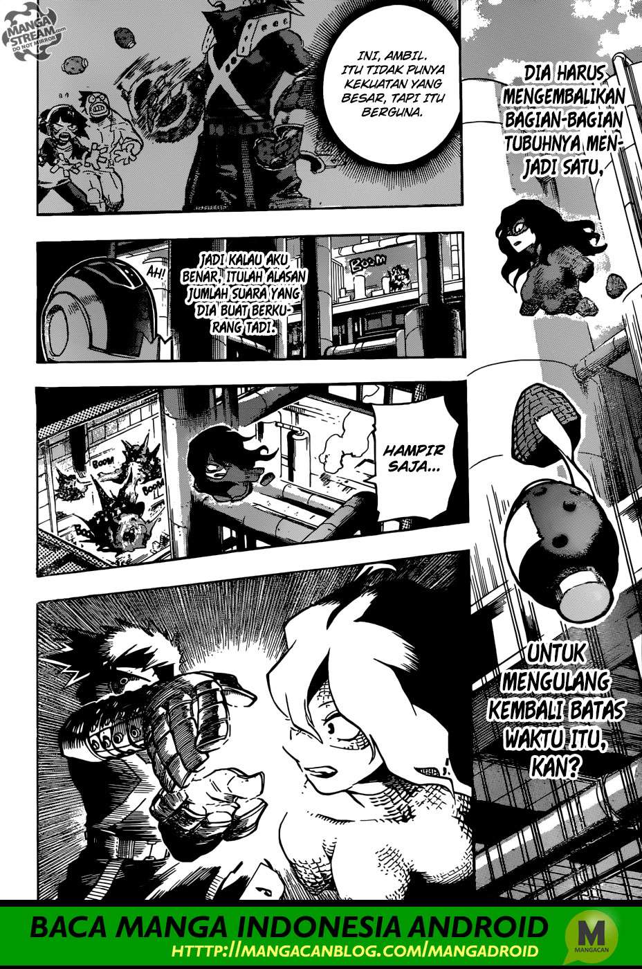 Boku no Hero Academia Chapter 208 - halaman 13