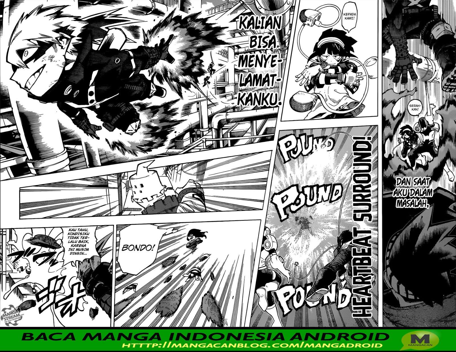 Boku no Hero Academia Chapter 208 - halaman 9