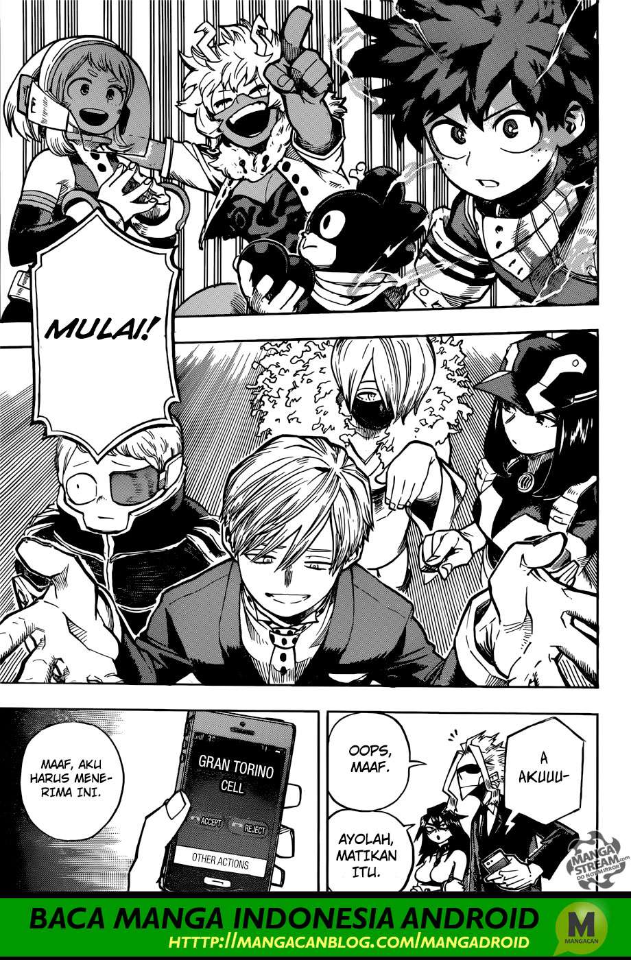 Boku no Hero Academia Chapter 209 - halaman 14