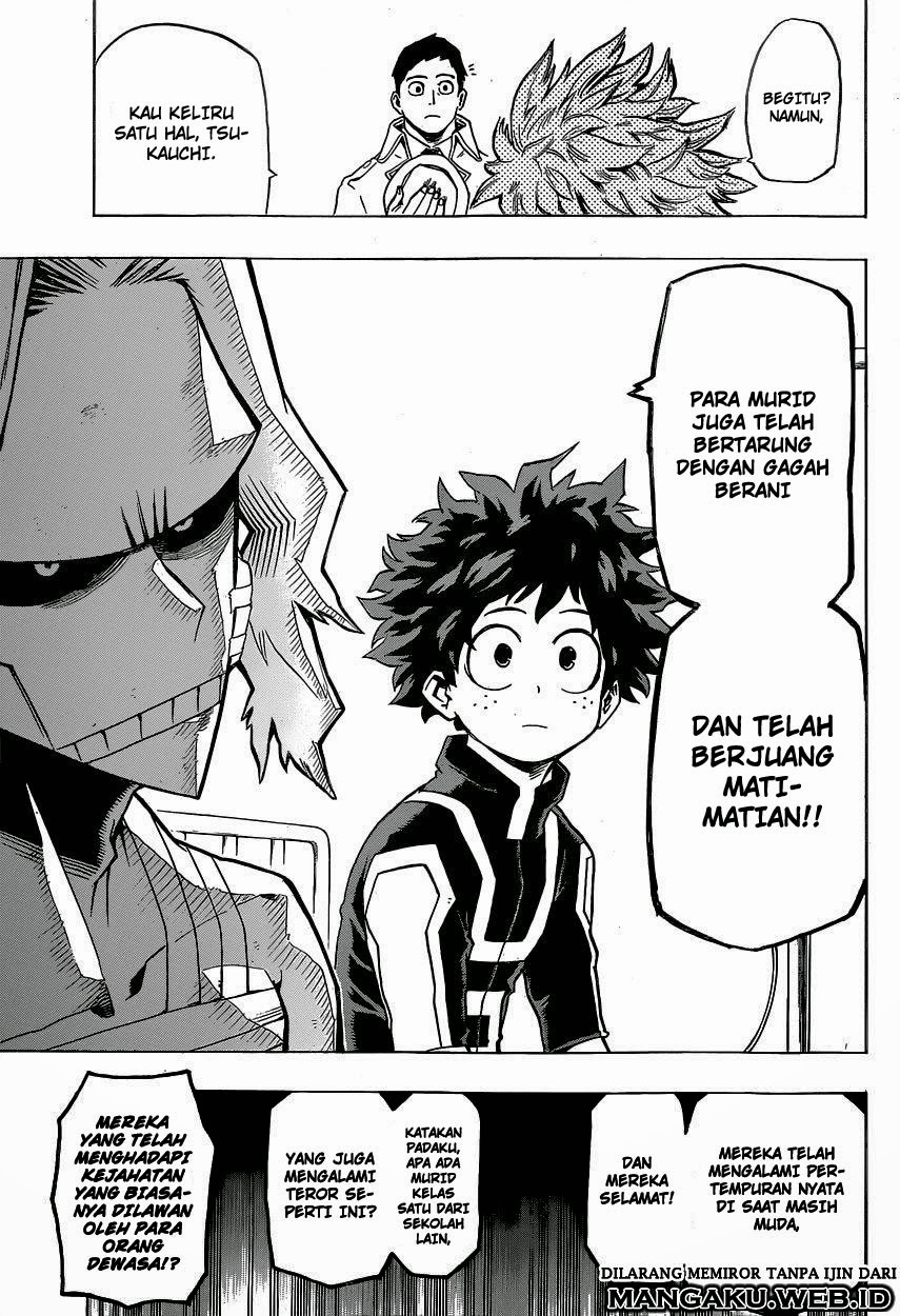 Boku no Hero Academia Chapter 21 - halaman 16