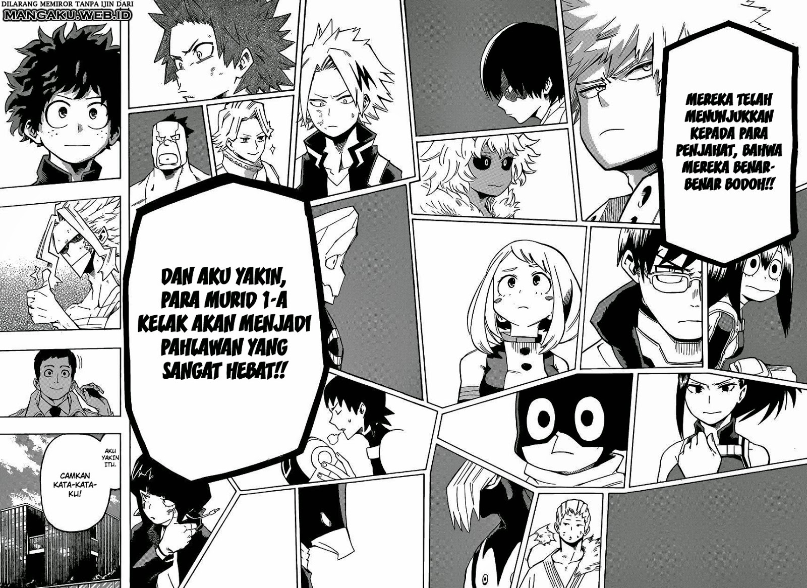 Boku no Hero Academia Chapter 21 - halaman 17