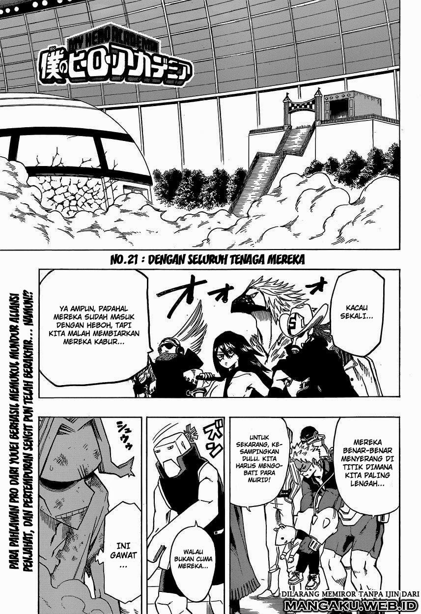 Boku no Hero Academia Chapter 21 - halaman 2