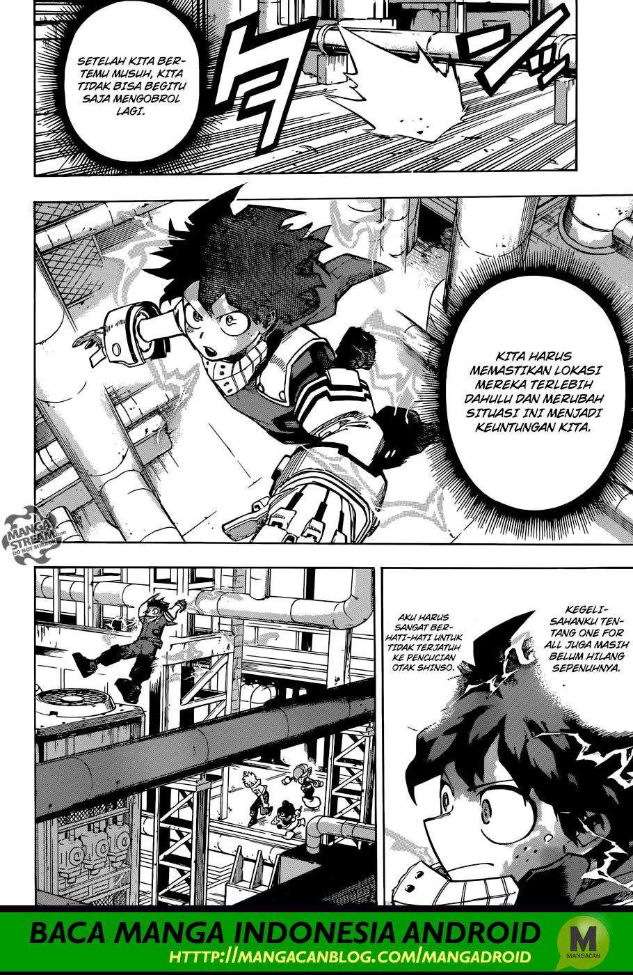 Boku no Hero Academia Chapter 210 - halaman 3