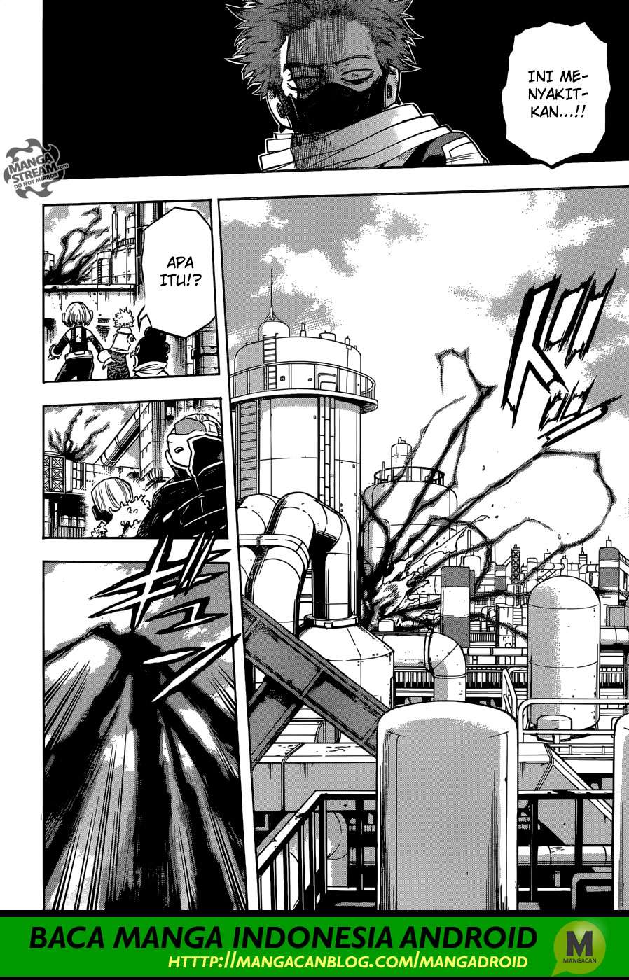 Boku no Hero Academia Chapter 211 - halaman 8