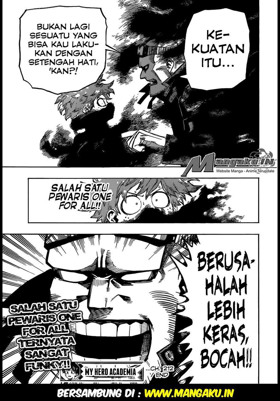 Boku no Hero Academia Chapter 212 - halaman 14