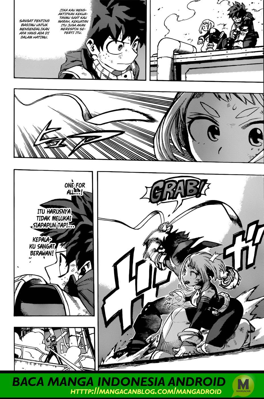 Boku no Hero Academia Chapter 213 - halaman 14
