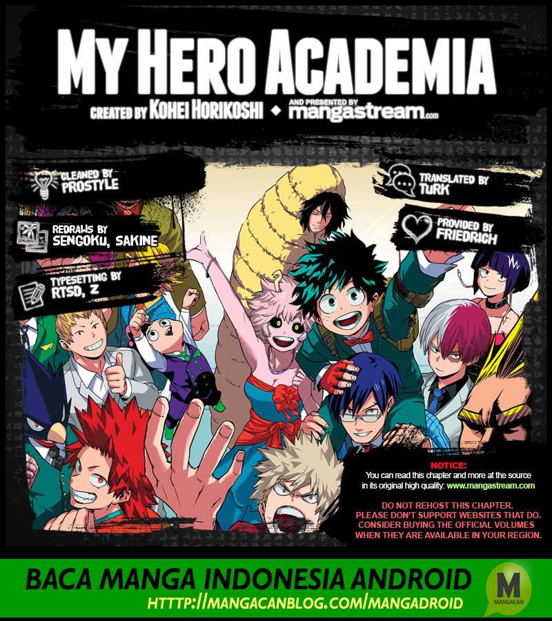 Boku no Hero Academia Chapter 217 - halaman 2