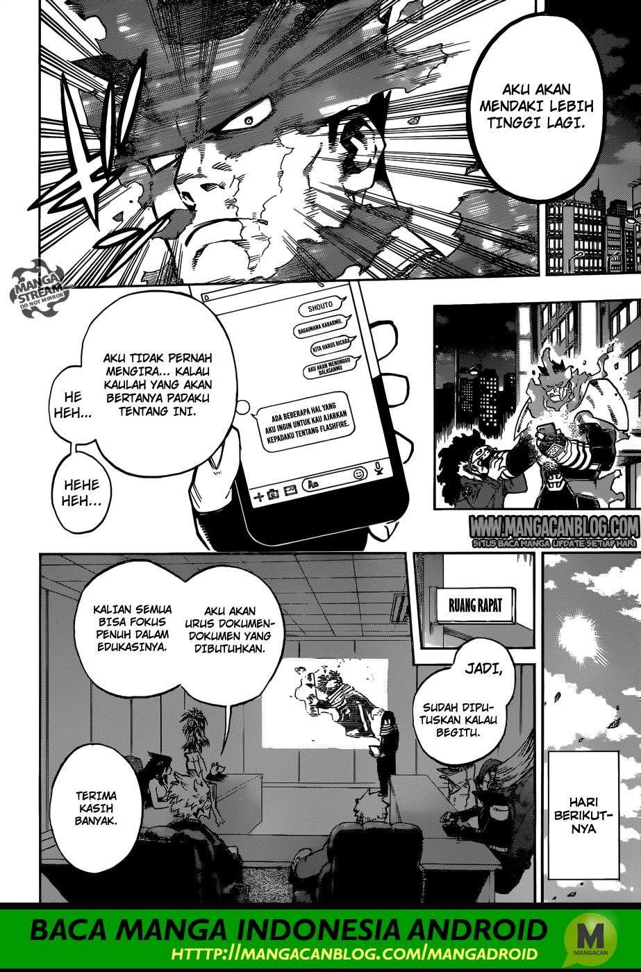 Boku no Hero Academia Chapter 217 - halaman 9