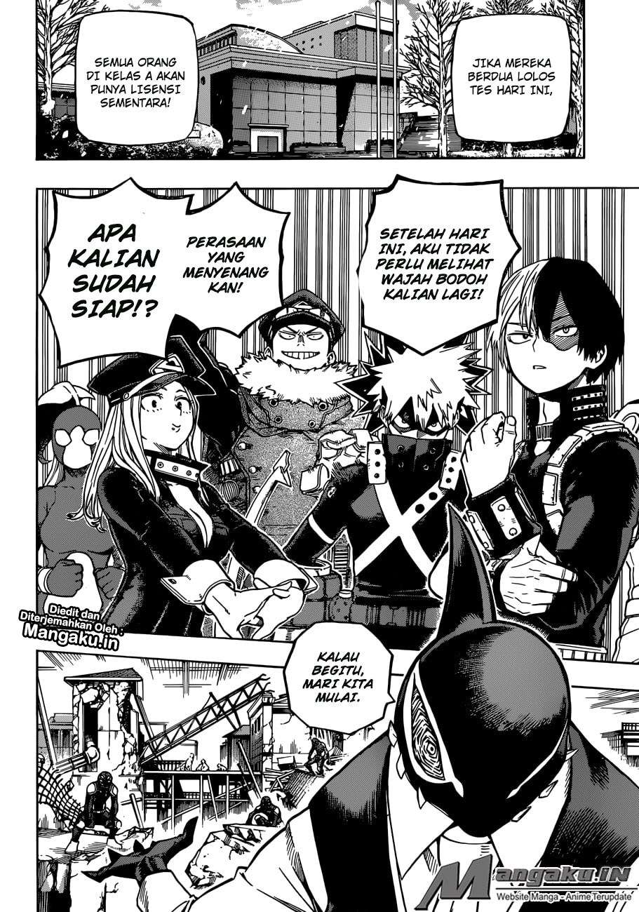 Boku no Hero Academia Chapter 218 - halaman 3