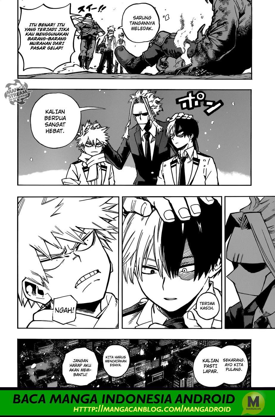 Boku no Hero Academia Chapter 219 - halaman 11