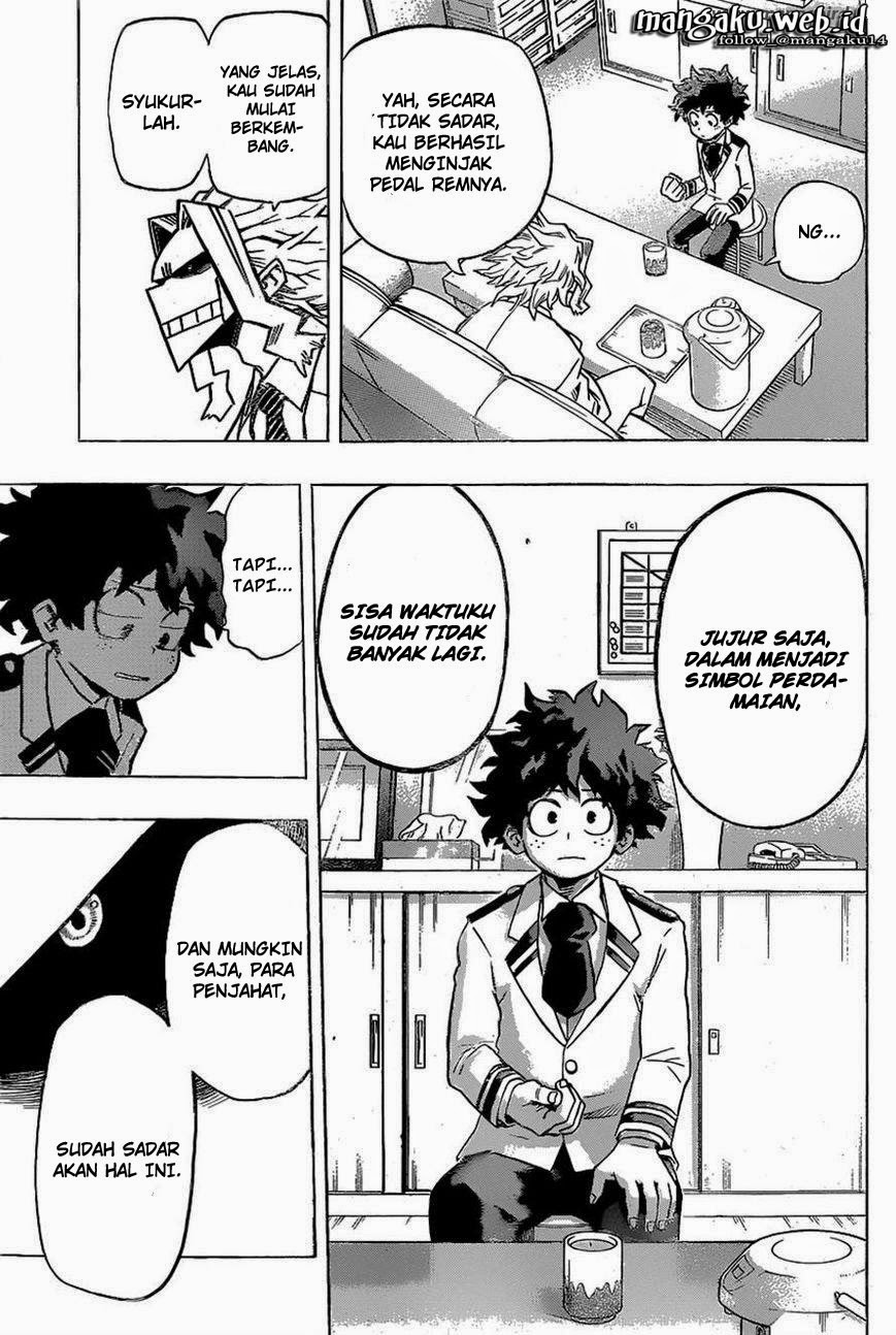Boku no Hero Academia Chapter 22 - halaman 18