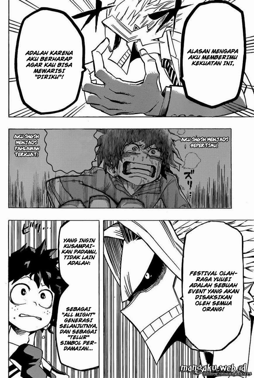 Boku no Hero Academia Chapter 22 - halaman 19