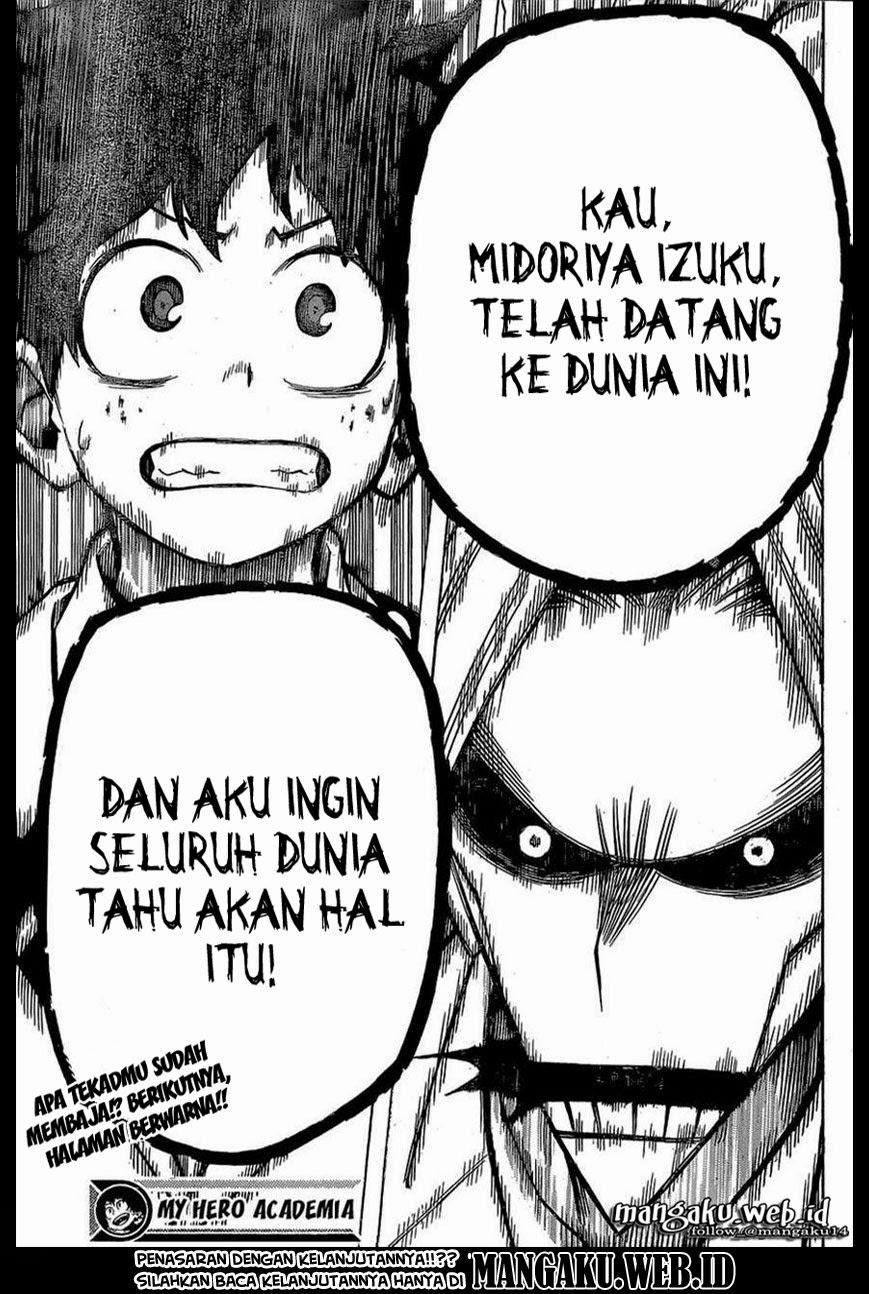 Boku no Hero Academia Chapter 22 - halaman 20