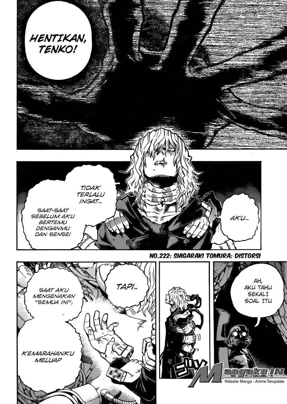 Boku no Hero Academia Chapter 222 - halaman 3