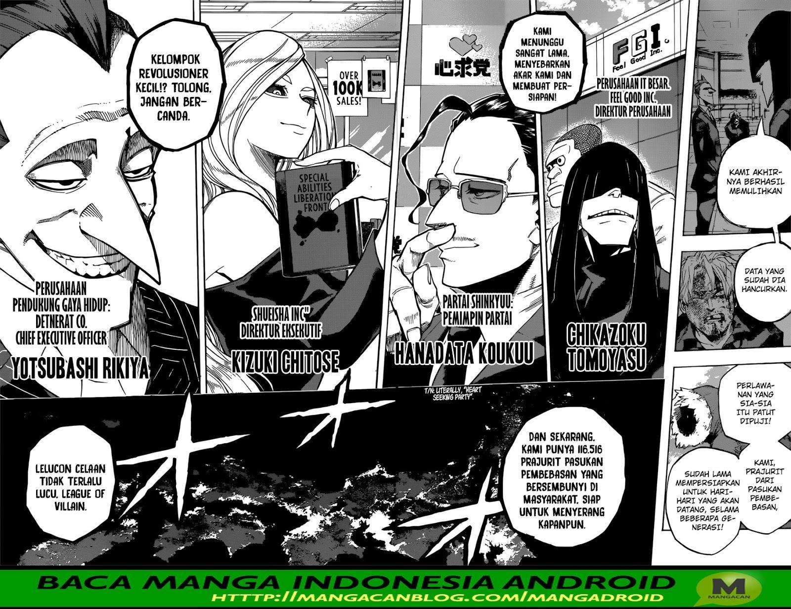 Boku no Hero Academia Chapter 223 - halaman 13