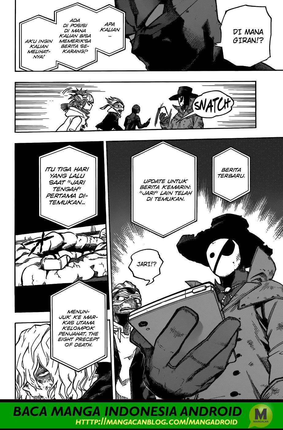 Boku no Hero Academia Chapter 223 - halaman 9