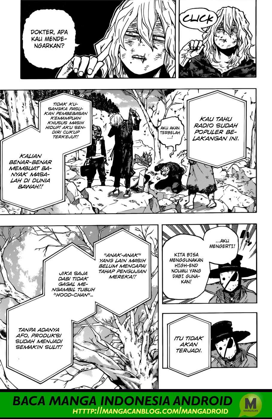 Boku no Hero Academia Chapter 224 - halaman 3