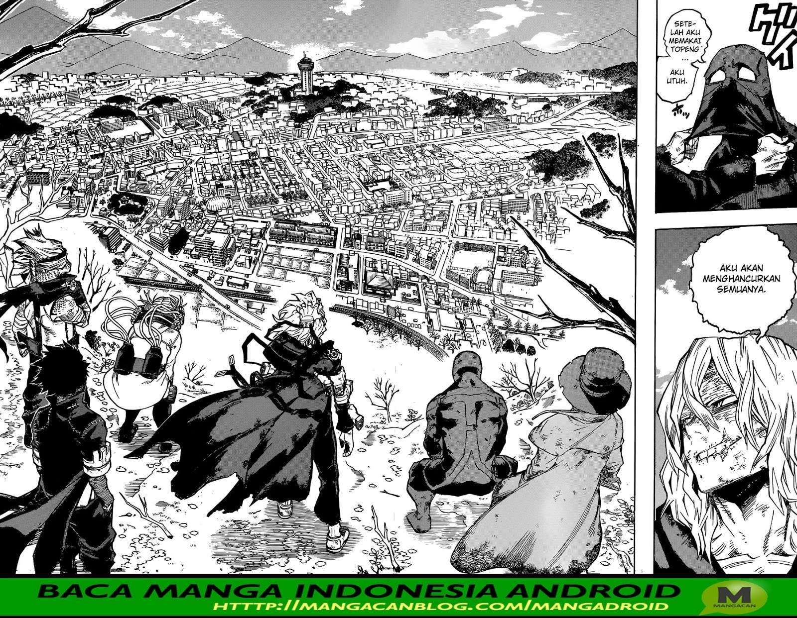 Boku no Hero Academia Chapter 224 - halaman 6