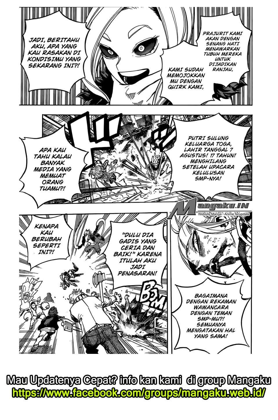 Boku no Hero Academia Chapter 225 - halaman 12