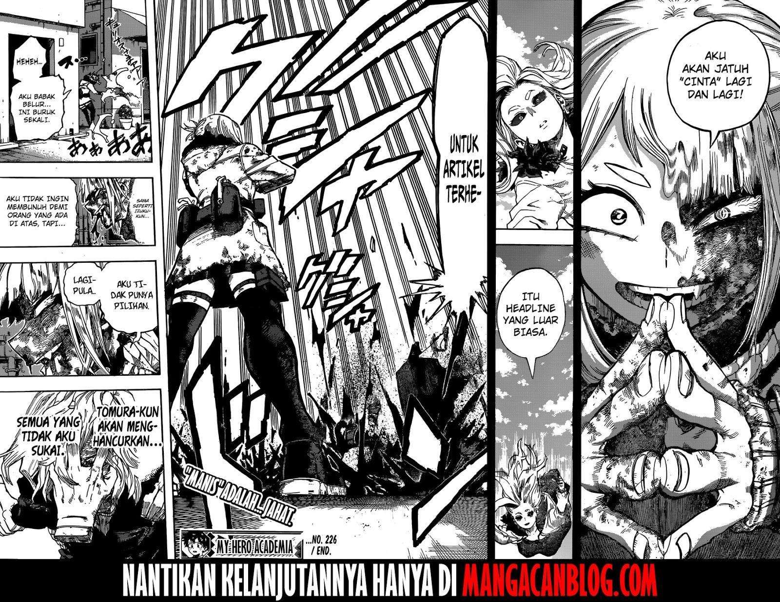 Boku no Hero Academia Chapter 226 - halaman 15