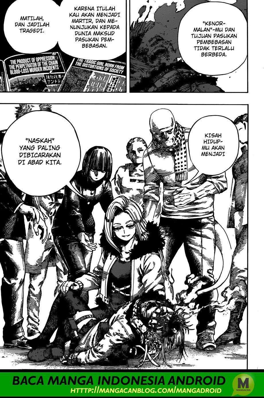 Boku no Hero Academia Chapter 226 - halaman 8