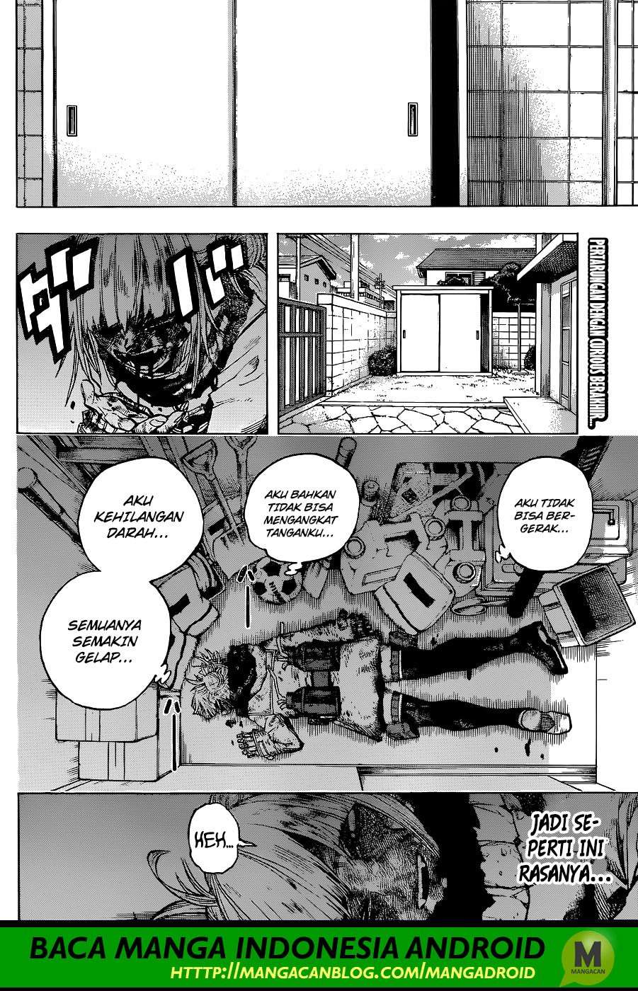 Boku no Hero Academia Chapter 227 - halaman 3