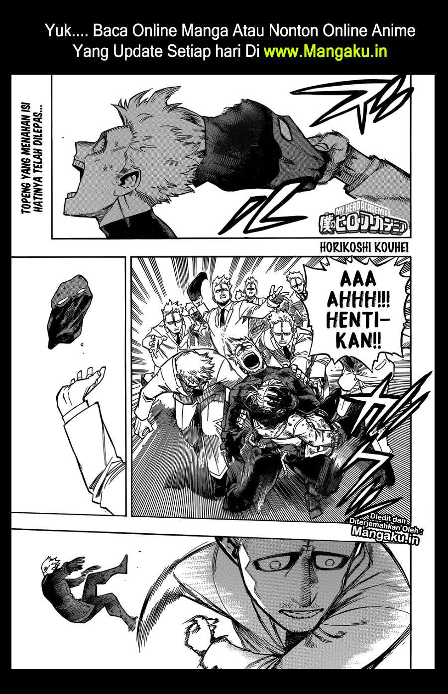 Boku no Hero Academia Chapter 229 - halaman 2