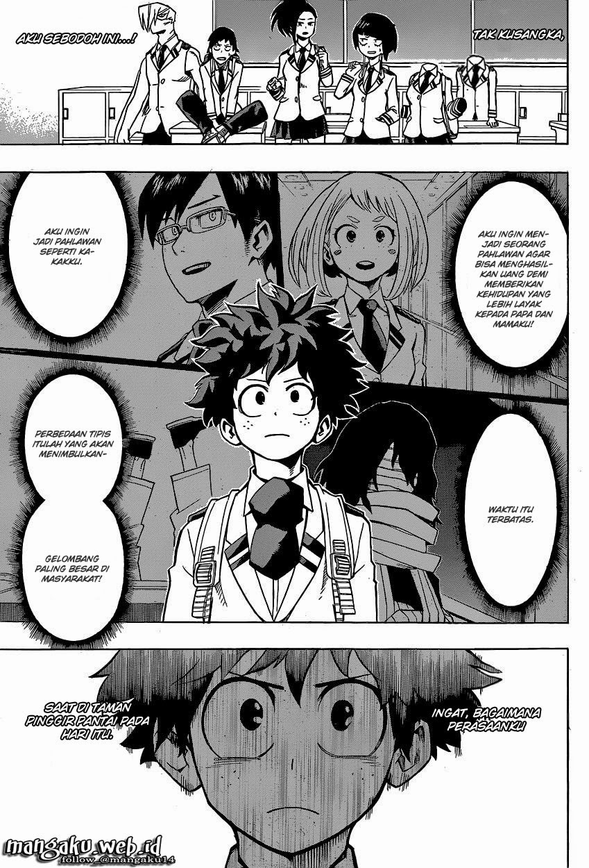 Boku no Hero Academia Chapter 23 - halaman 13
