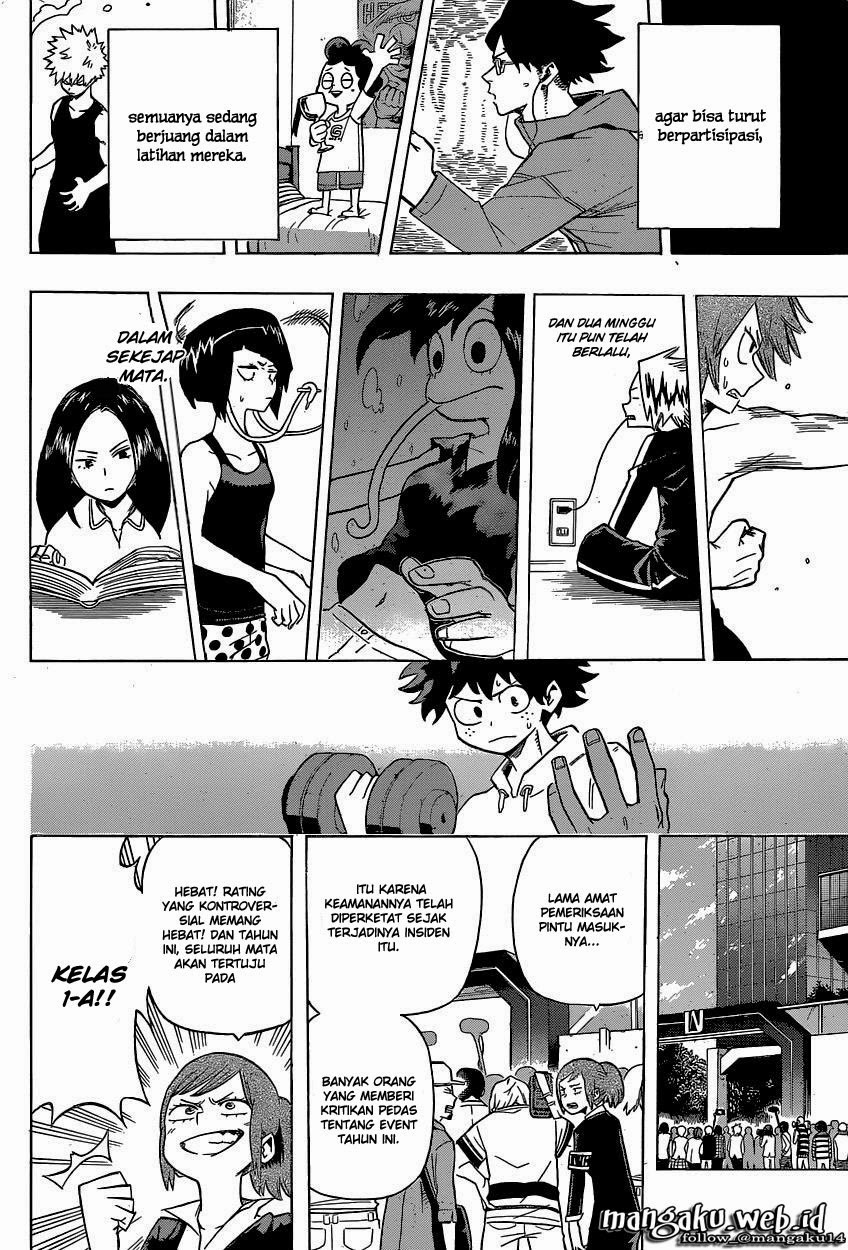 Boku no Hero Academia Chapter 23 - halaman 14