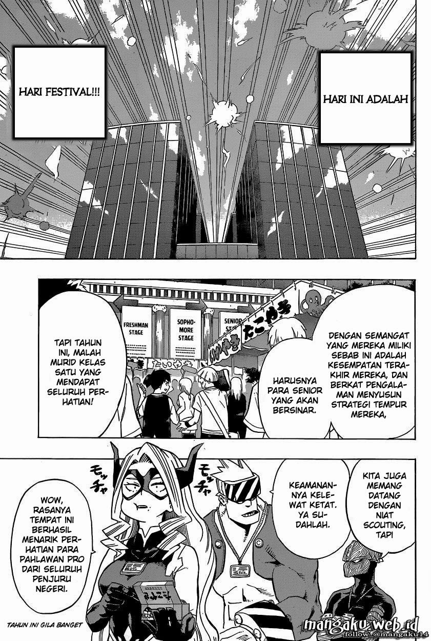 Boku no Hero Academia Chapter 23 - halaman 15