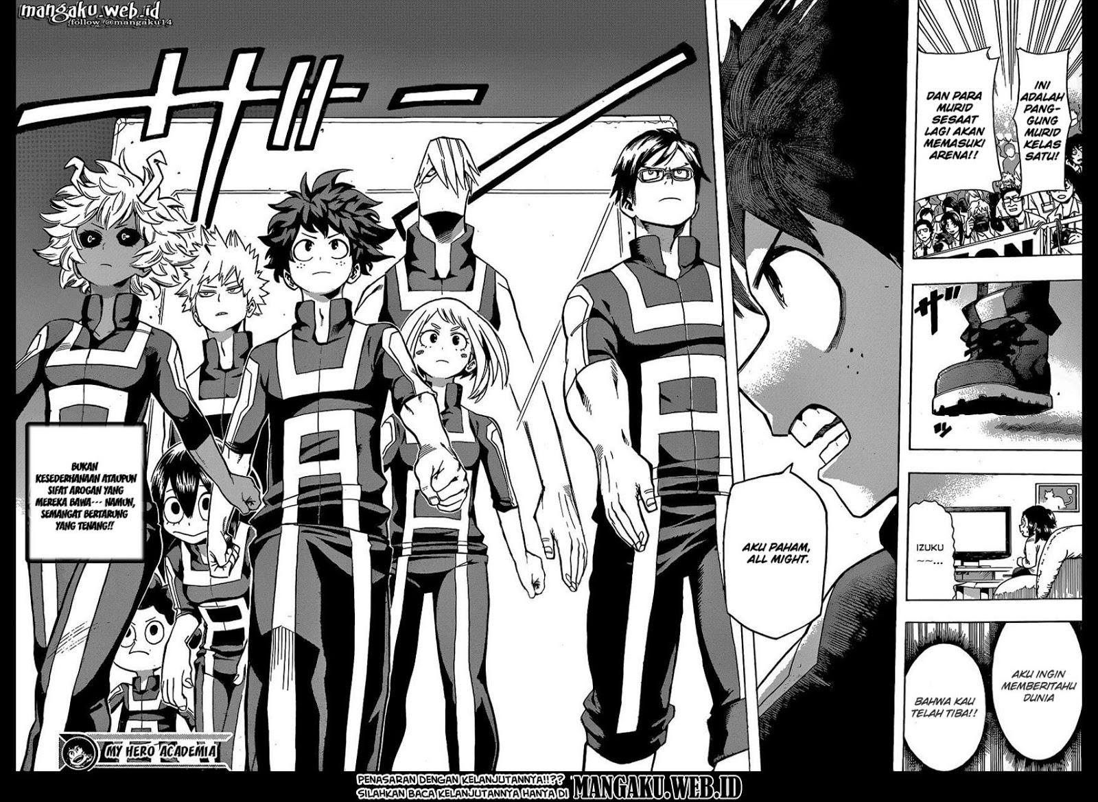 Boku no Hero Academia Chapter 23 - halaman 20