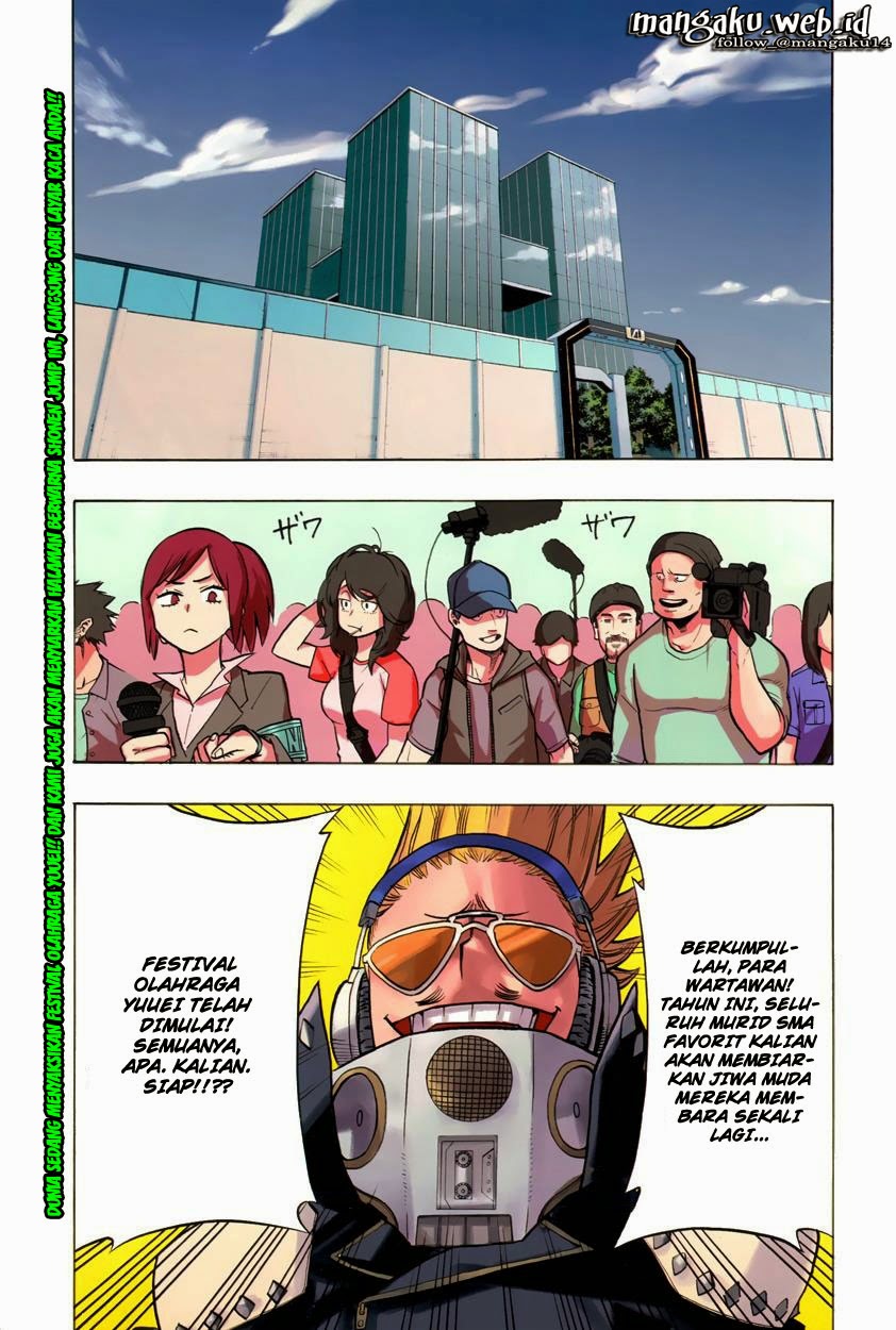 Boku no Hero Academia Chapter 23 - halaman 3