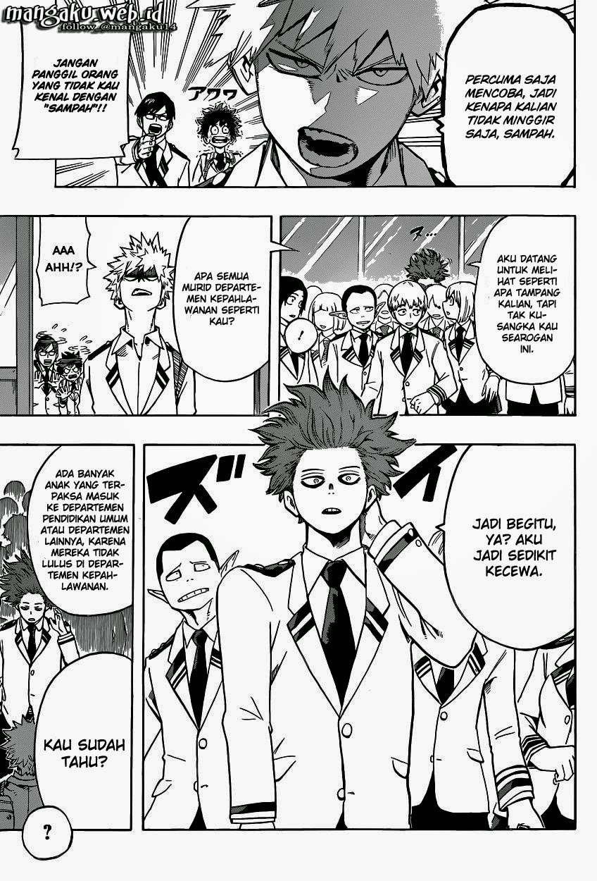 Boku no Hero Academia Chapter 23 - halaman 9