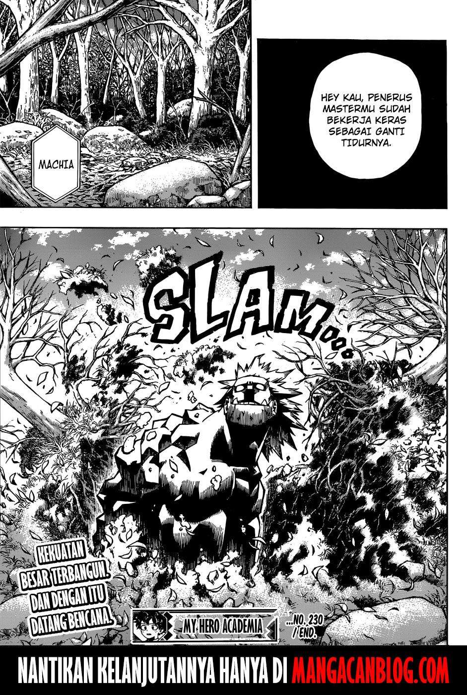 Boku no Hero Academia Chapter 230 - halaman 12