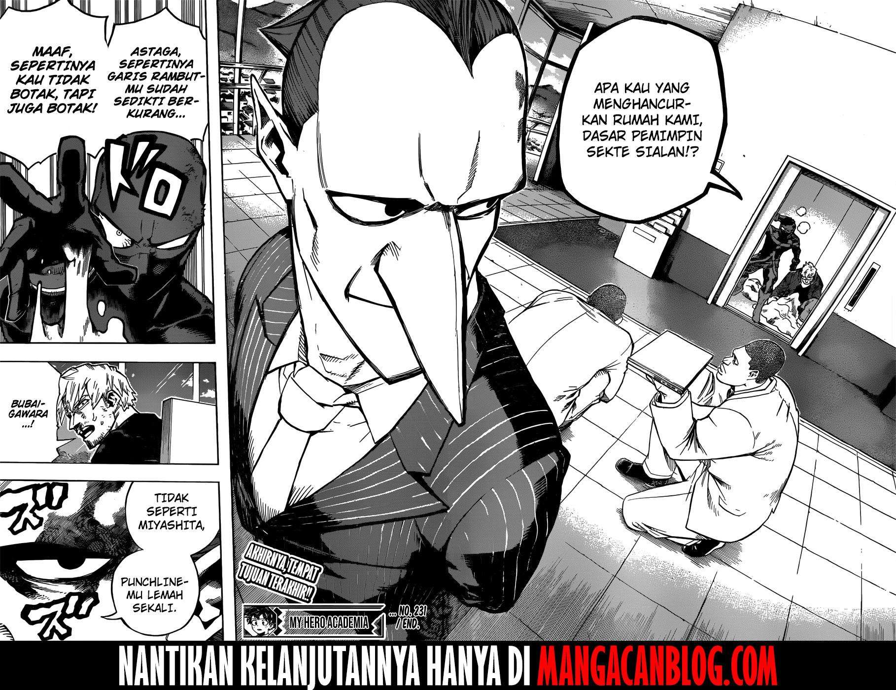 Boku no Hero Academia Chapter 231 - halaman 15