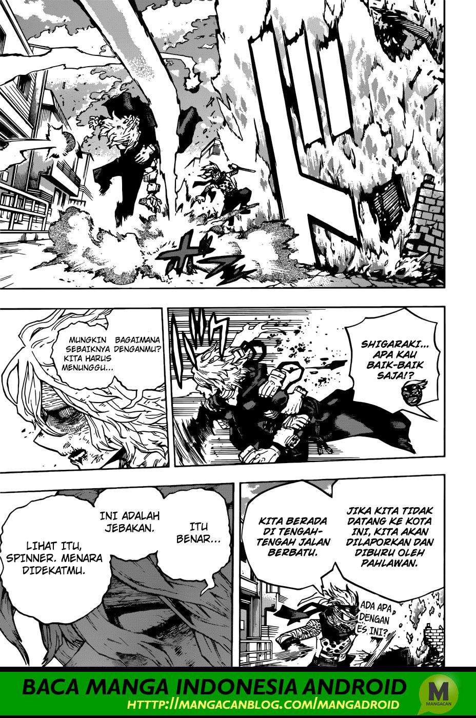 Boku no Hero Academia Chapter 231 - halaman 8